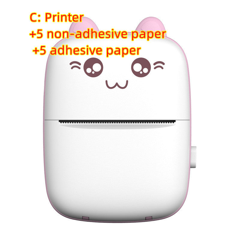 Mini Printer Portable Mini Bluetooth