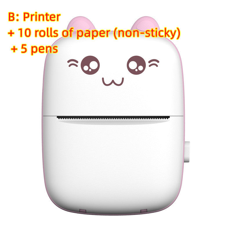 Mini Printer Portable Mini Bluetooth