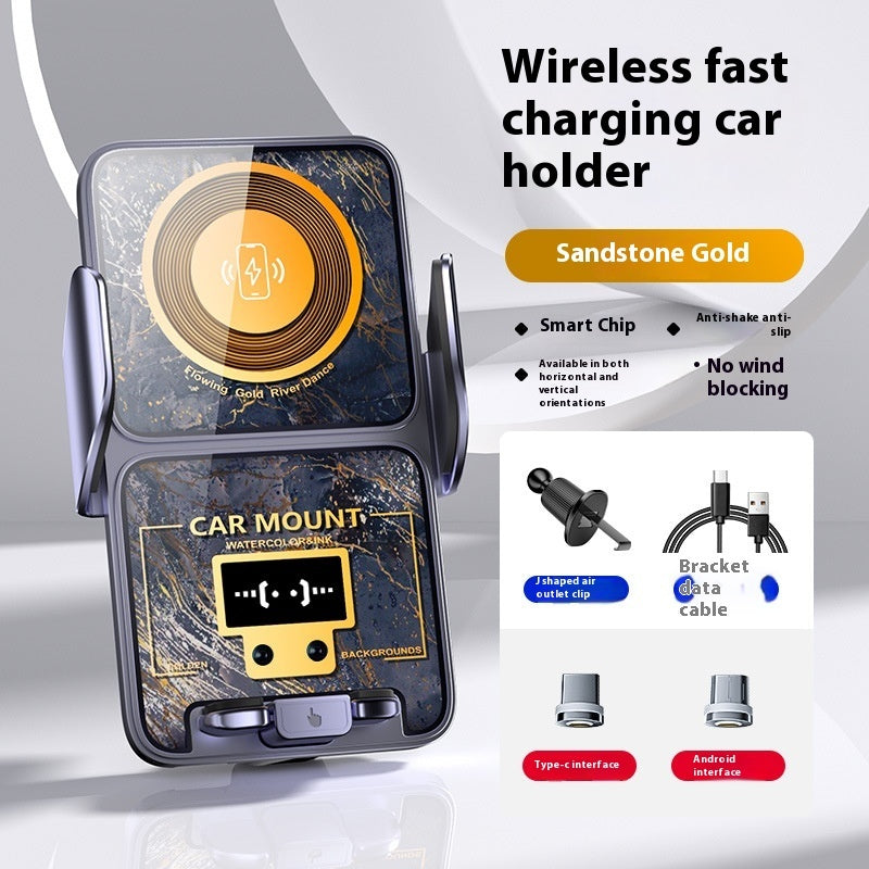 Fast Wireless Charging Car Phone Holder